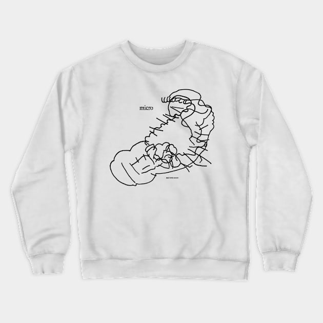 Micro Crewneck Sweatshirt by Skull Bottle Sorcery